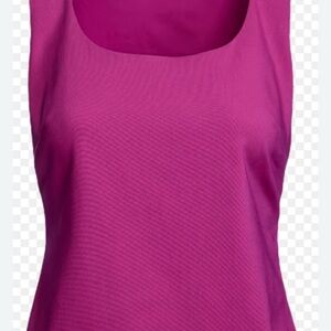 Boston Proper Vibrant Pink Tank Top